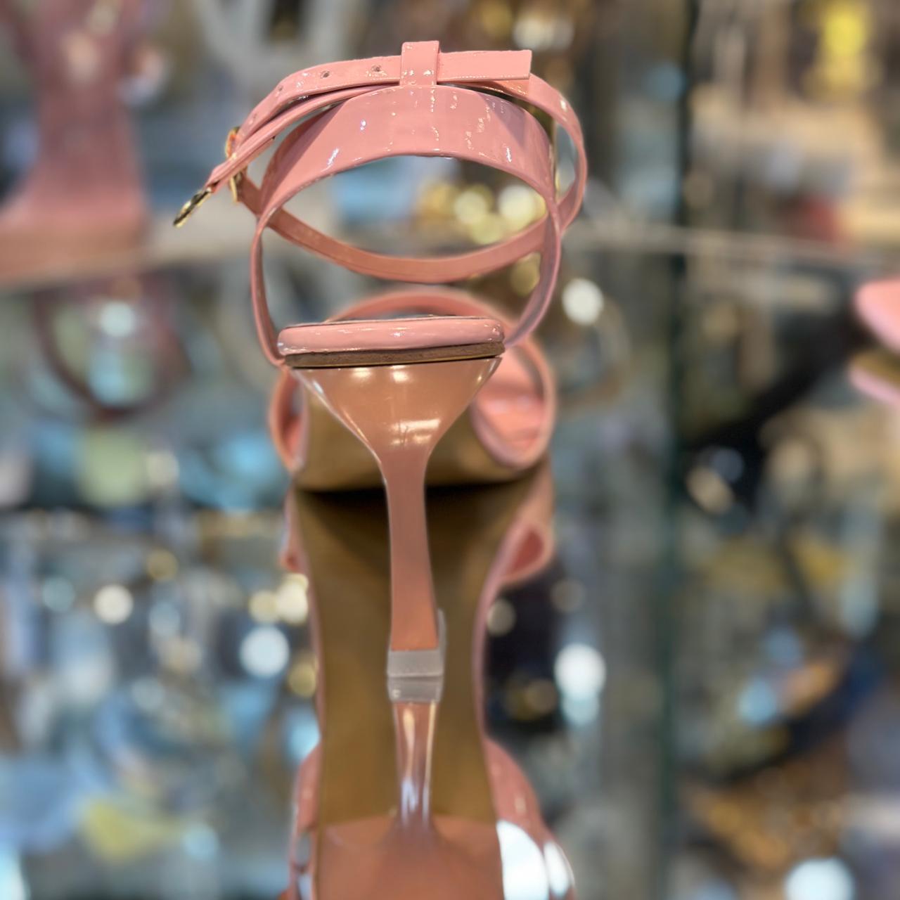 Pink heel sandal ic76