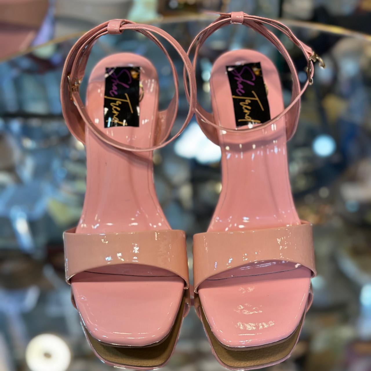 Pink heel sandal ic76