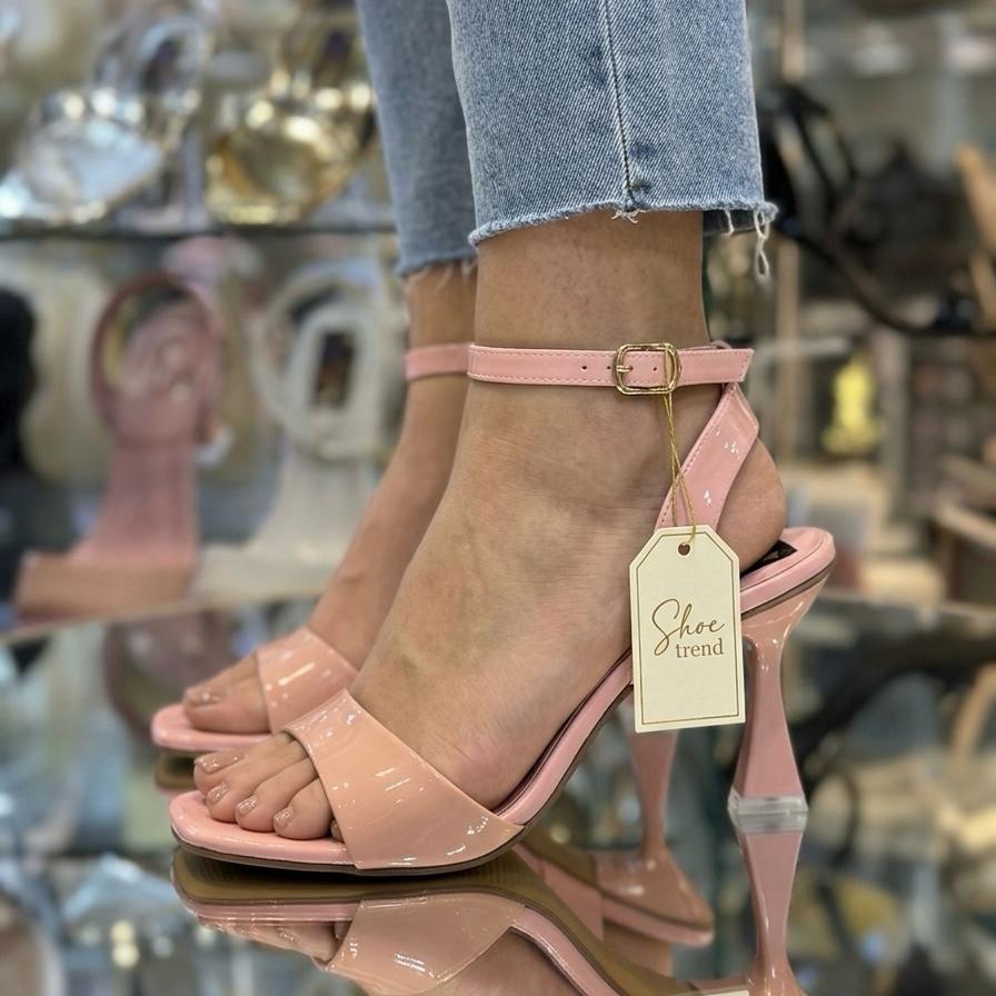 Pink heel sandal ic76