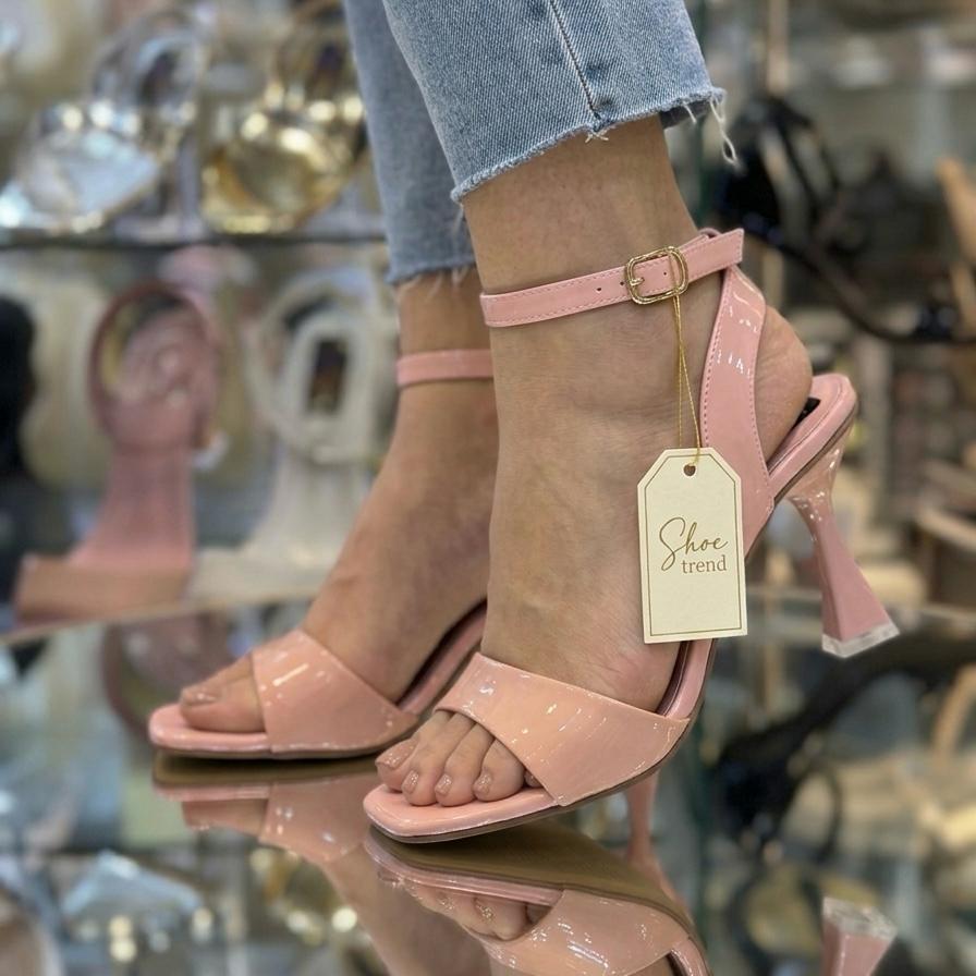 Pink heel sandal ic76