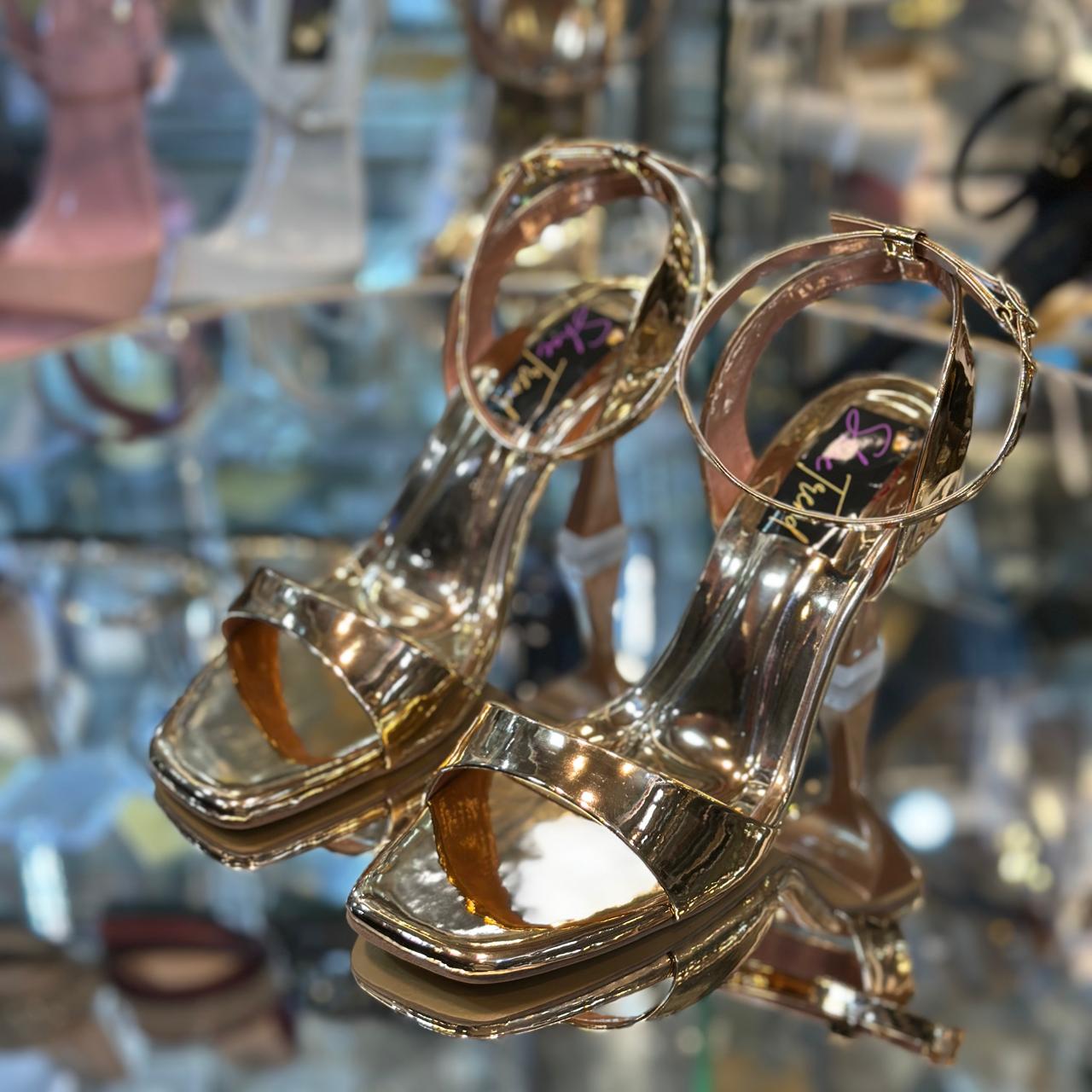 Copper heel sandal ic76