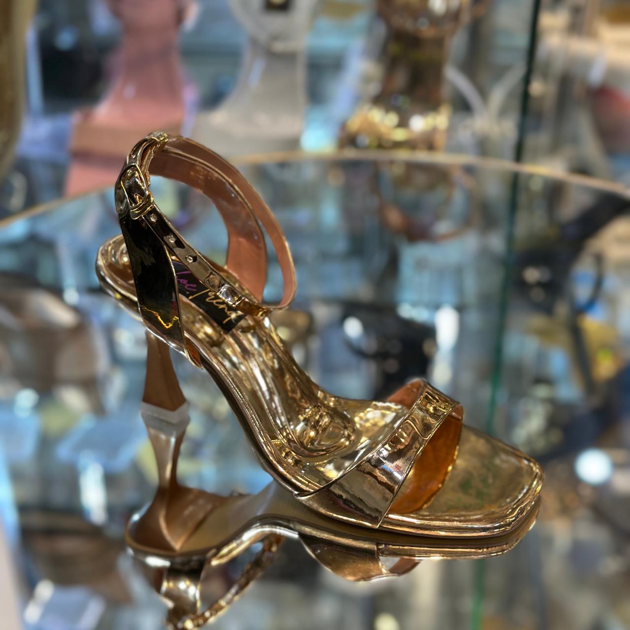 Copper heel sandal ic76