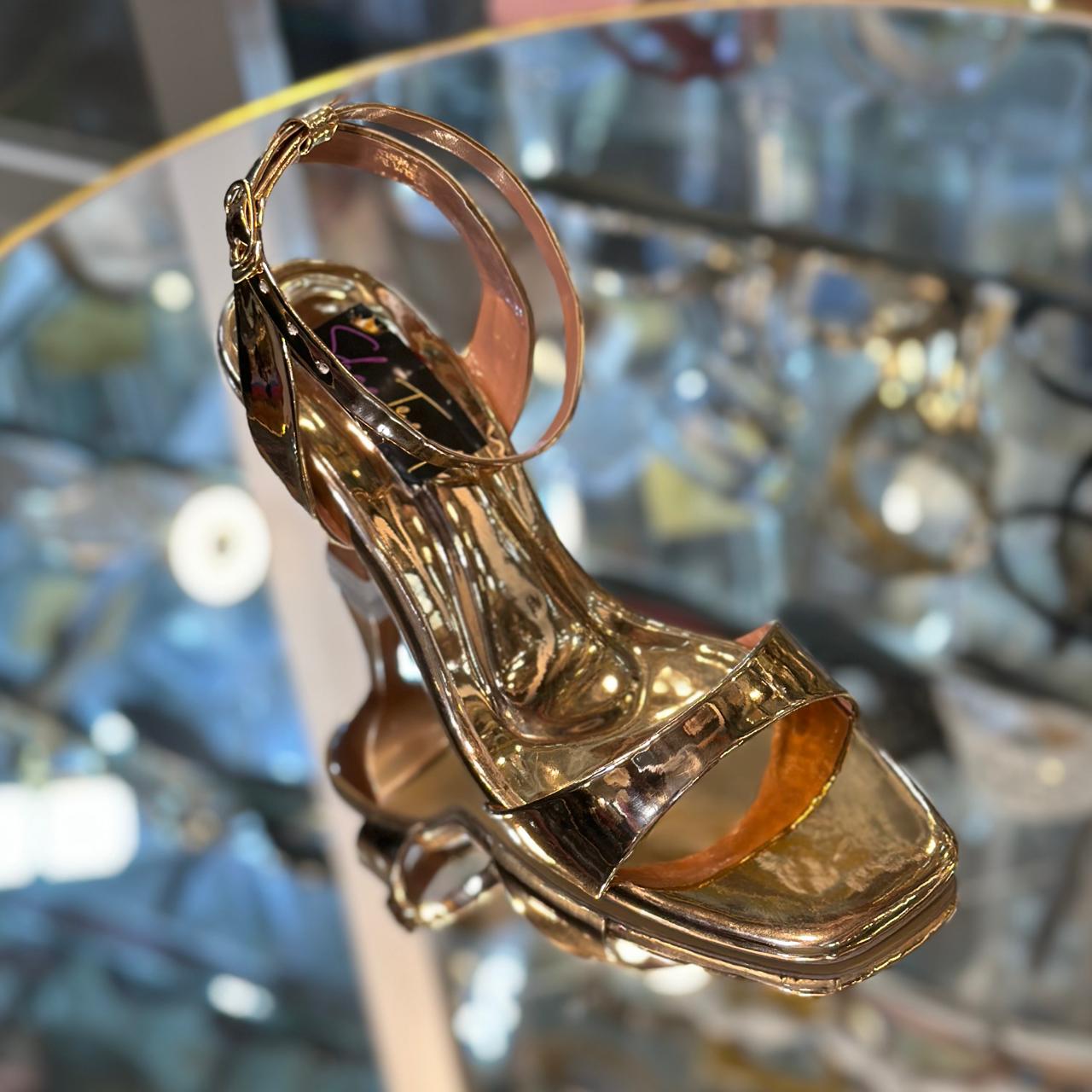 Copper heel sandal ic76